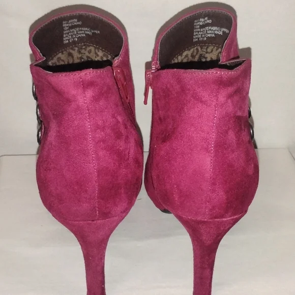 RIALTO Womens Cairo Fabric Closed Toe Ankle Fashion Suede Boots, Size 10M - Picture 3 of 12